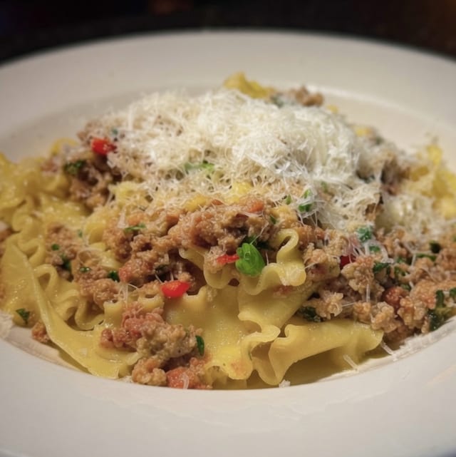 Mafalda Ragu Bianco.