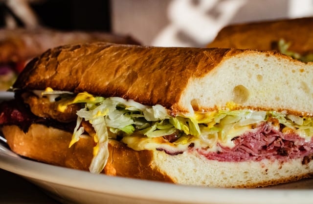 Pastrami Oven Grinder.