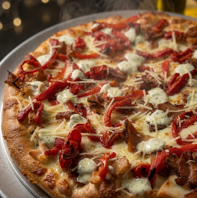 Chicken Bacon Ranch Pizza (Small 10").