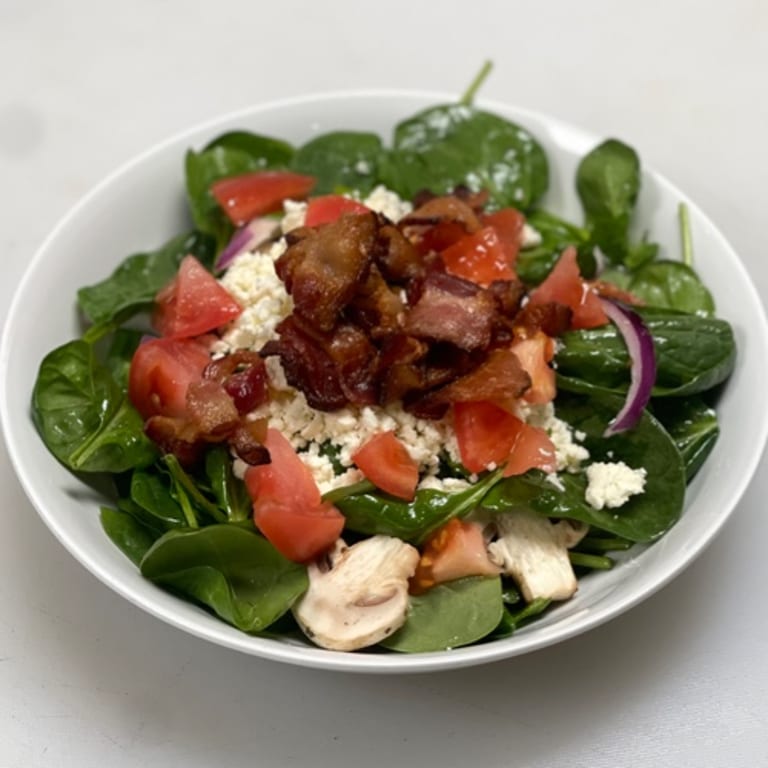 Fresh Spinach Salad: A Healthy Delight